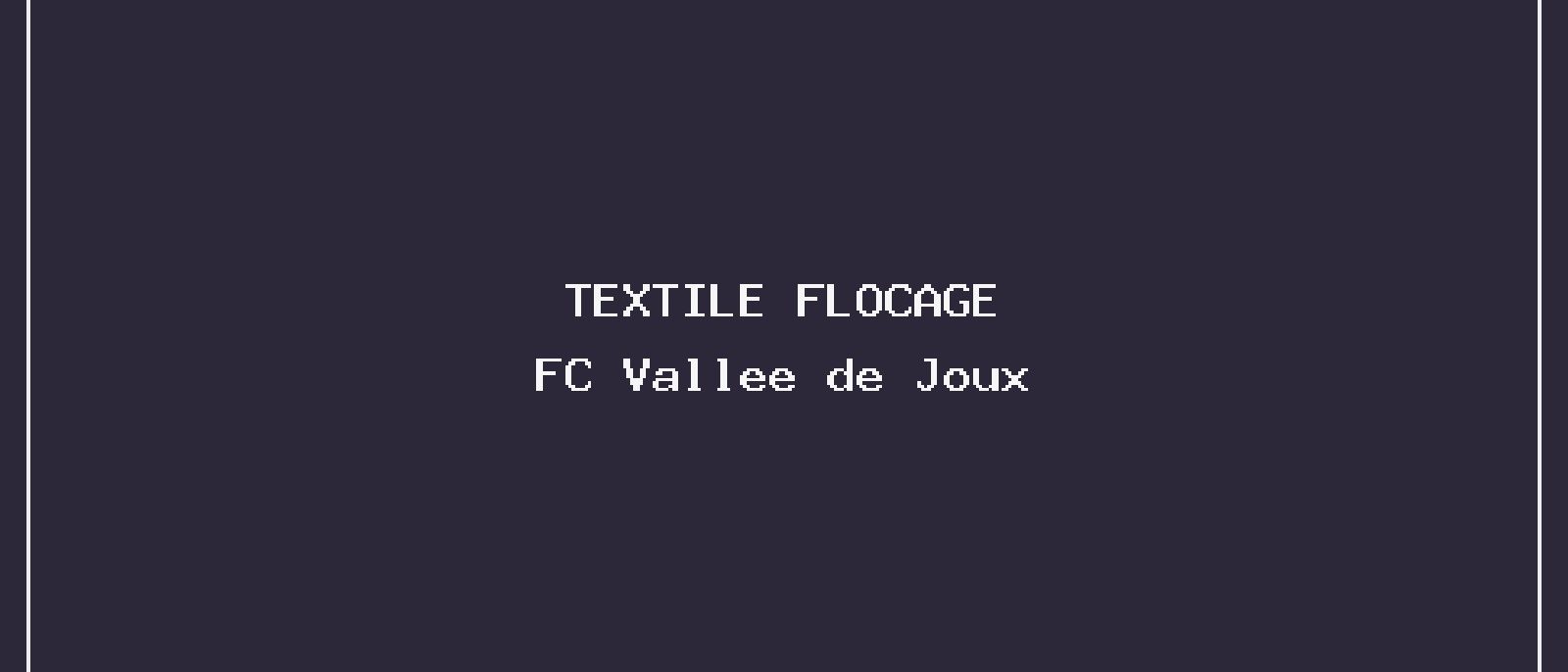 FC Vallee de Joux, equipe juniors — Textile, Vallée de Joux